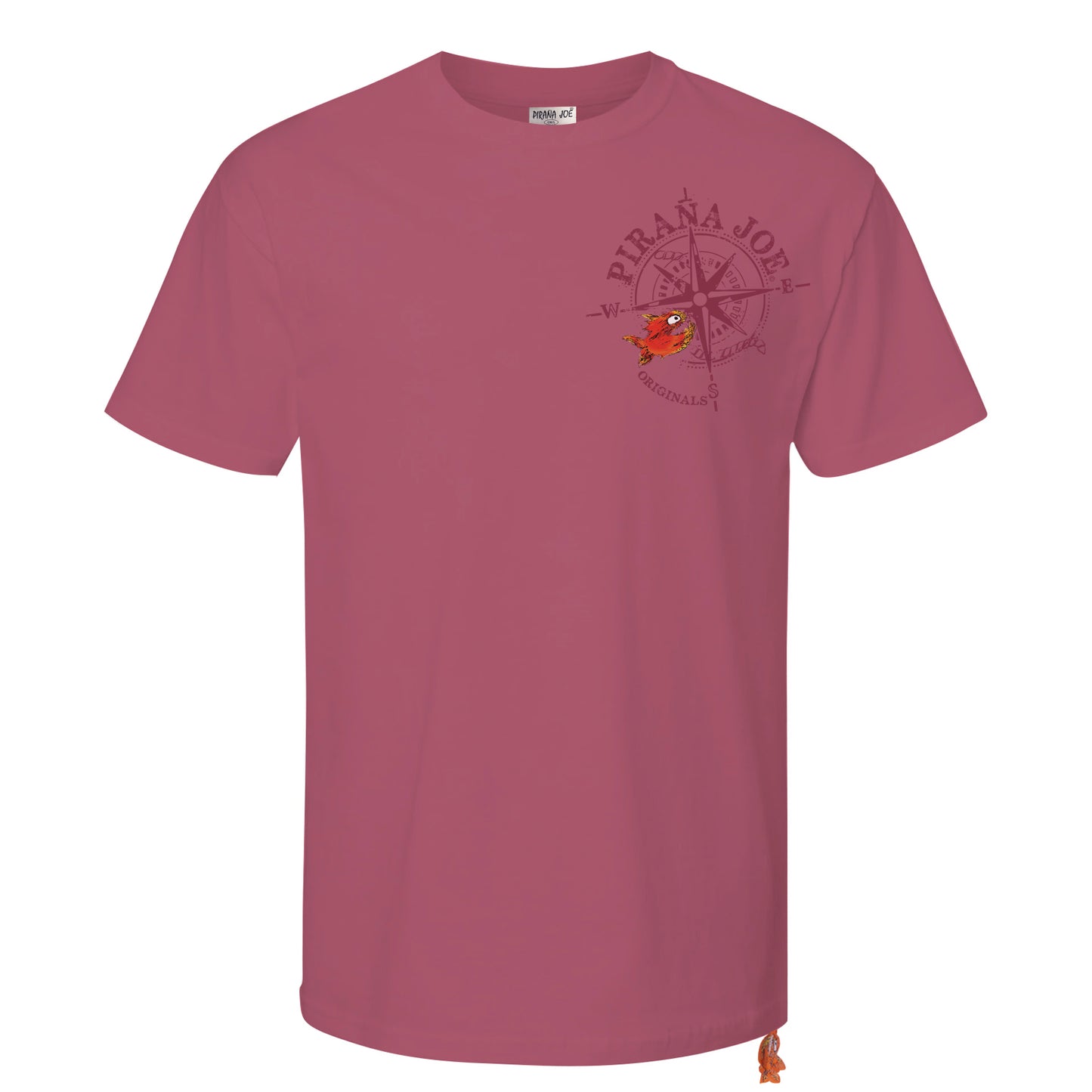 Garment Dye T-shirt Wine 18--63