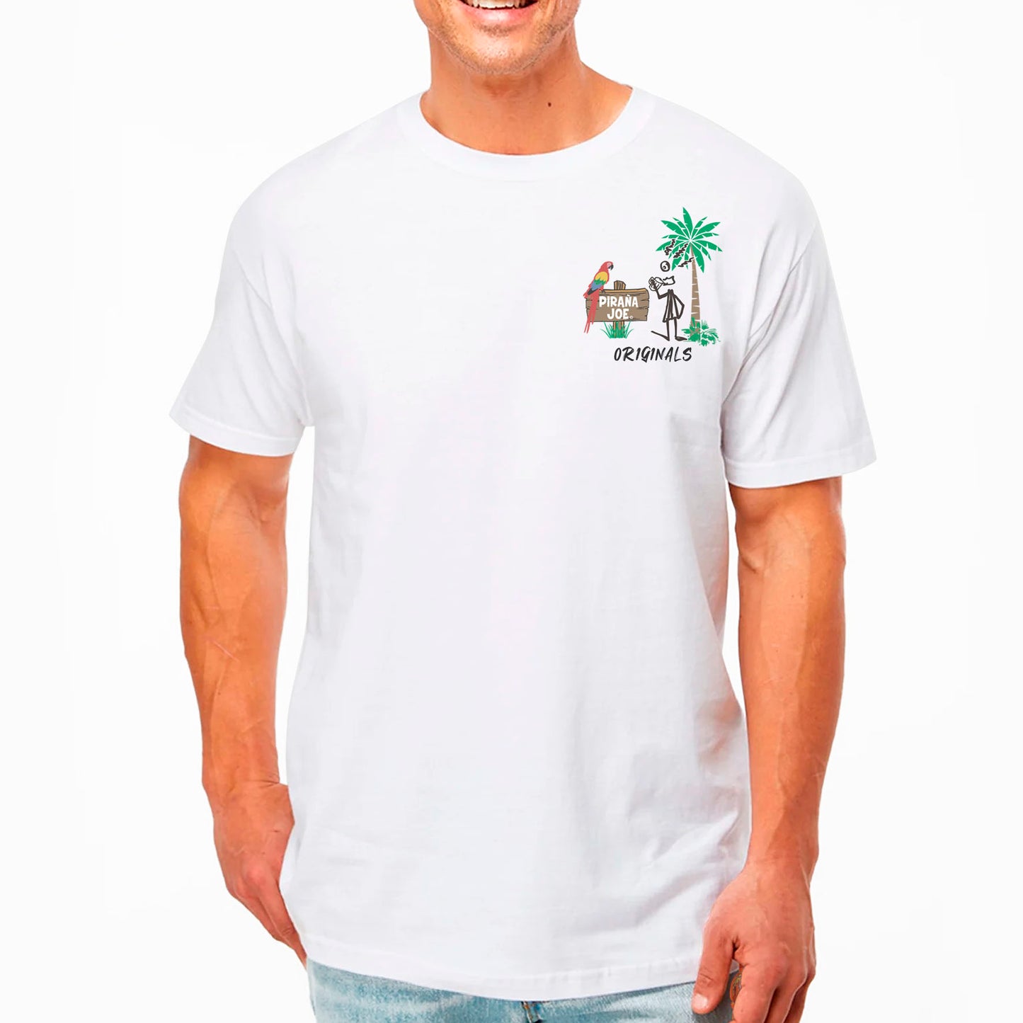 Garment Dye T-shirt White 20--09