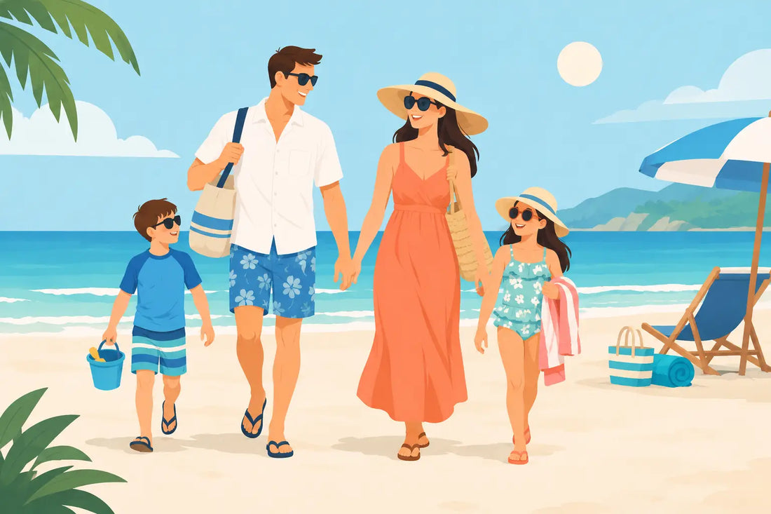 Beach Clothes for Family Vacation Made Easy