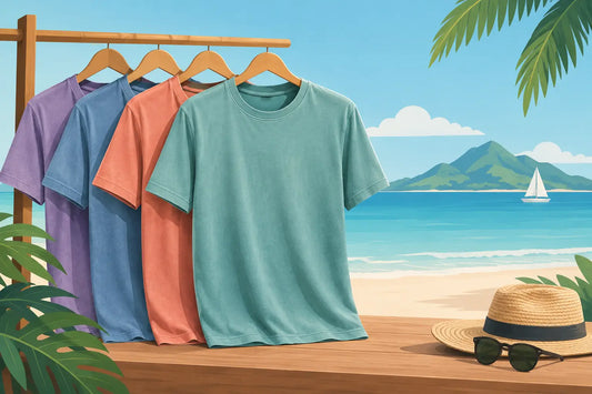 Garment Dyed T Shirts for Island-Ready Comfort
