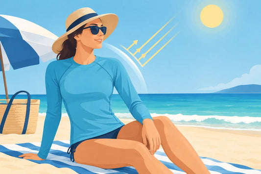 How a UPF 50 Swim Shirt Makes Beach Days Better