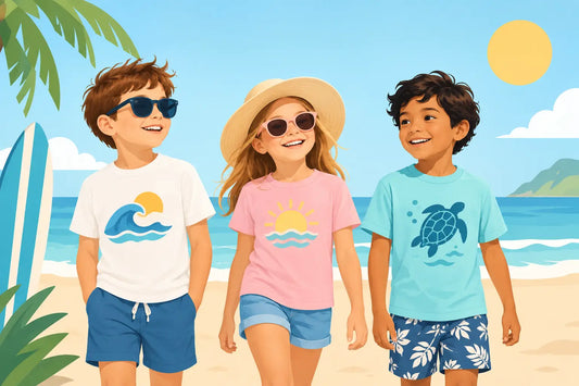 Kids Beach T Shirts Made for Sunny Adventures