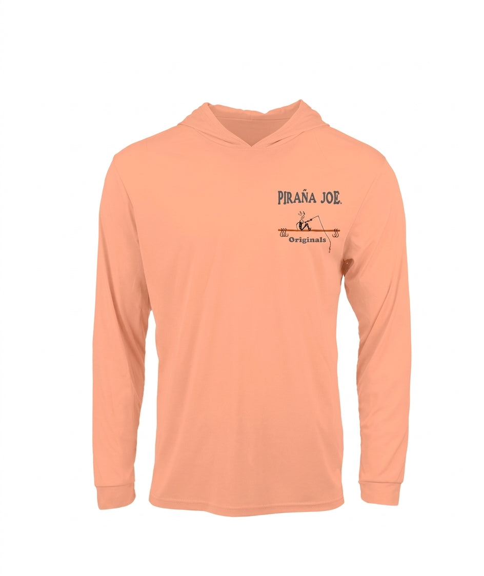 UPF 50+ Sun Hoodie Coral