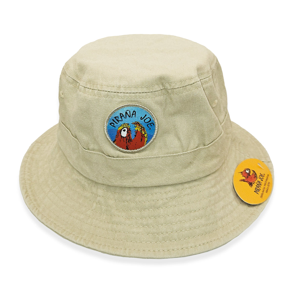 WASHED SAND BUCKET HAT