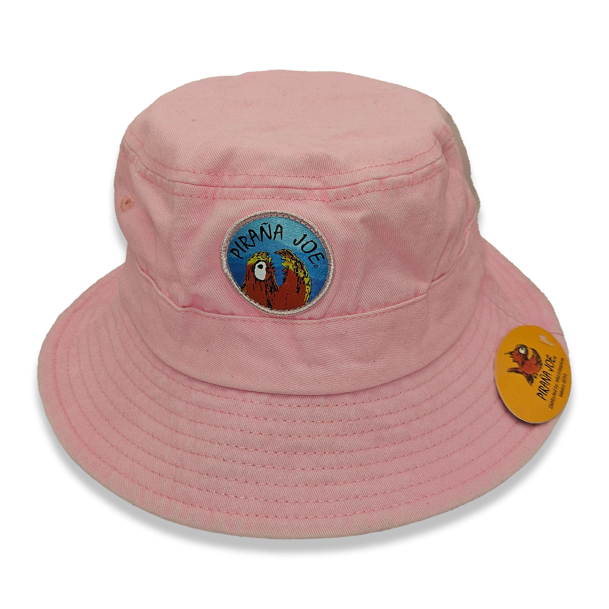WASHED PINK BUCKET HAT