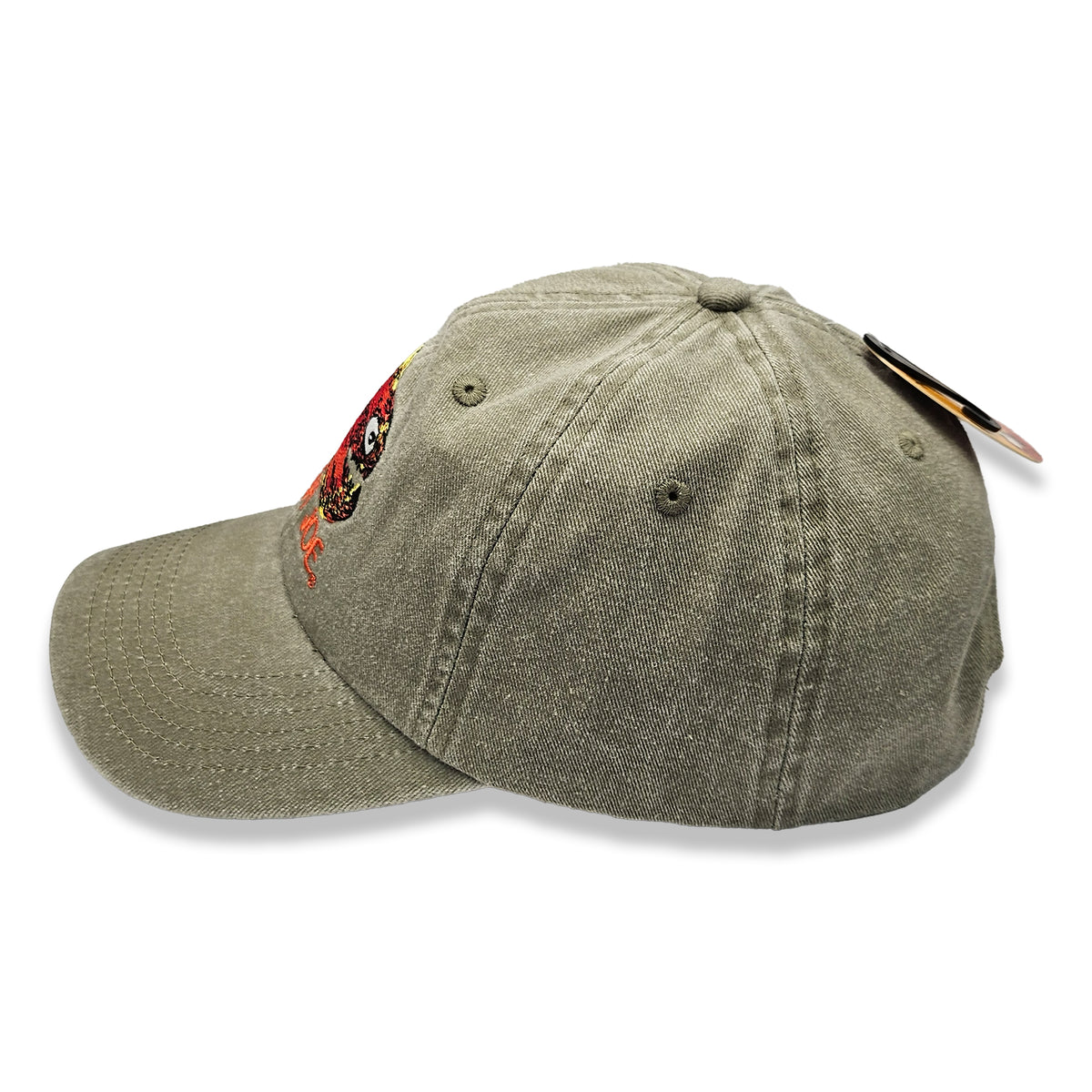 Washed Olive Adult Cap