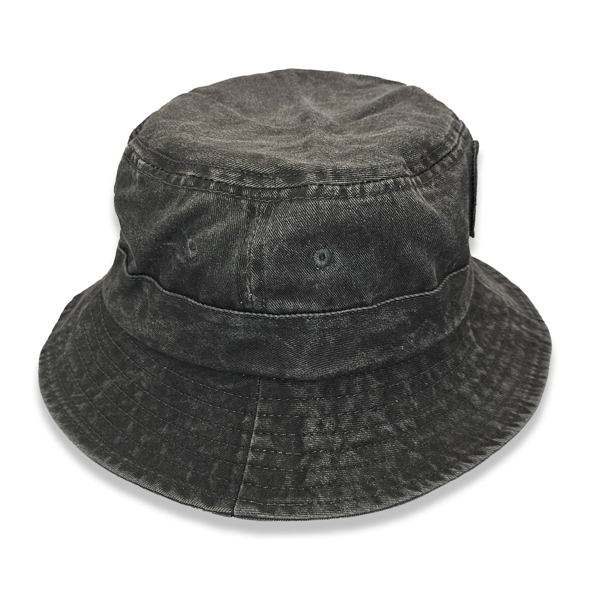 WASHED BLACK BUCKET HAT